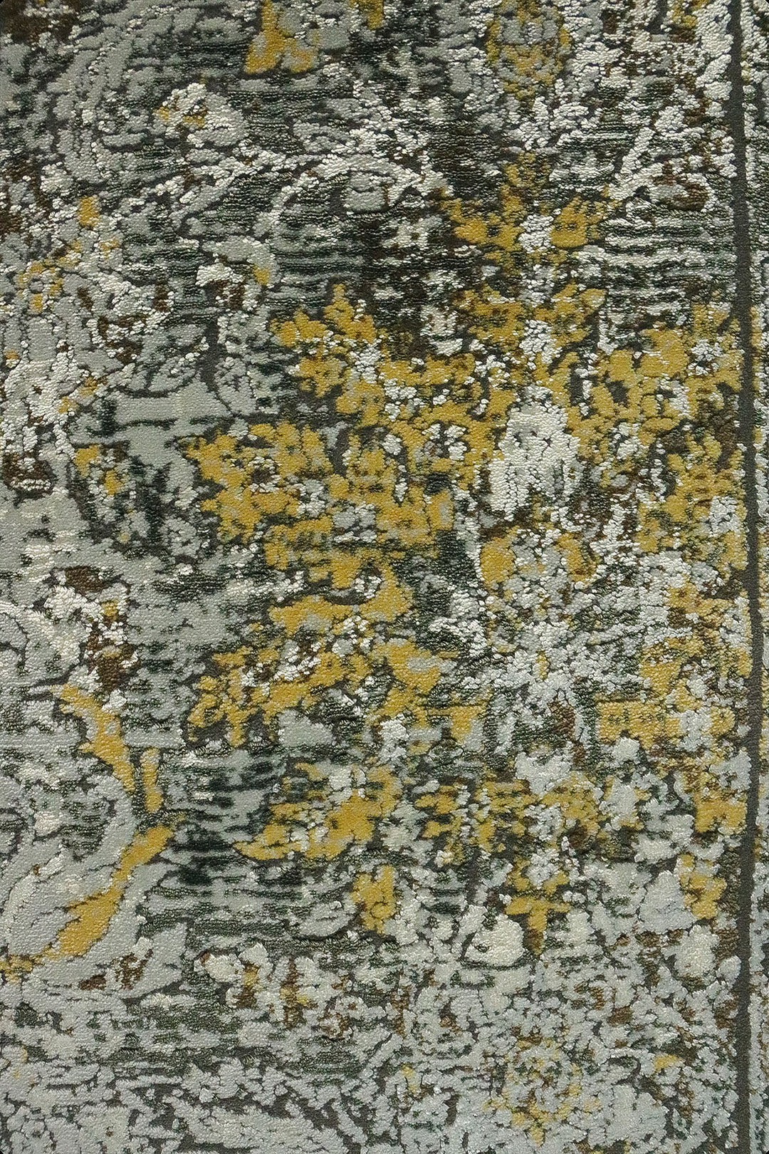 Premium Quality Turkish Brooklyn Rug - 5.24 x 7.54 FT - Gray - Resilient Construction for Long-Lasting Use - V Surfaces