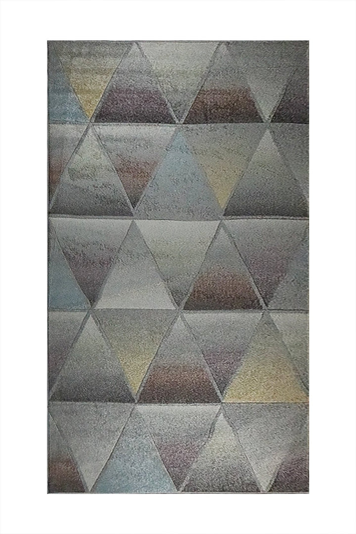 Turkish Modern Emerson Rug - 6.56 x 9.51 FT - Gray - Superior Comfort, Colorful Design and Modern Style Accent Rugs - V Surfaces