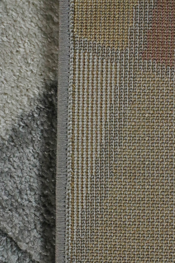 Turkish Modern Emerson Rug - 6.56 x 9.51 FT - Gray - Superior Comfort, Colorful Design and Modern Style Accent Rugs - V Surfaces