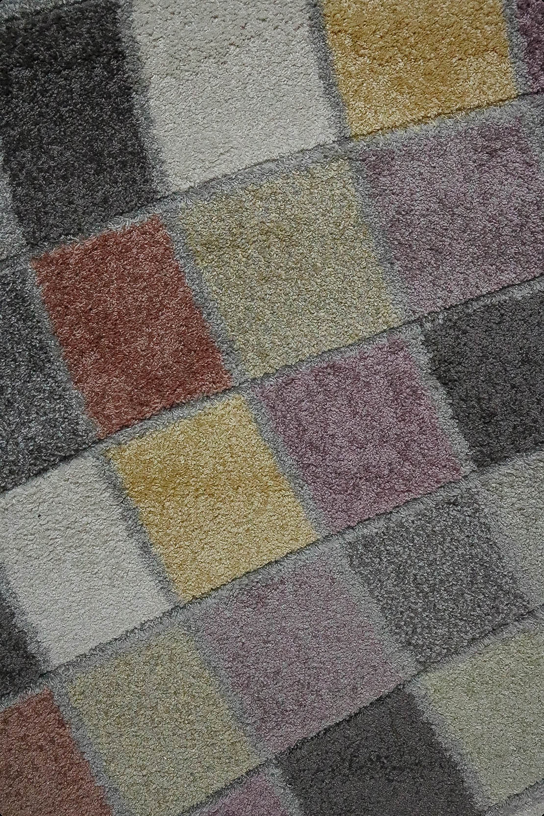 Turkish Modern Emerson Rug - 6.56 x 9.51 FT - Gray - Superior Comfort, Colorful Design and Modern Style Accent Rugs - V Surfaces