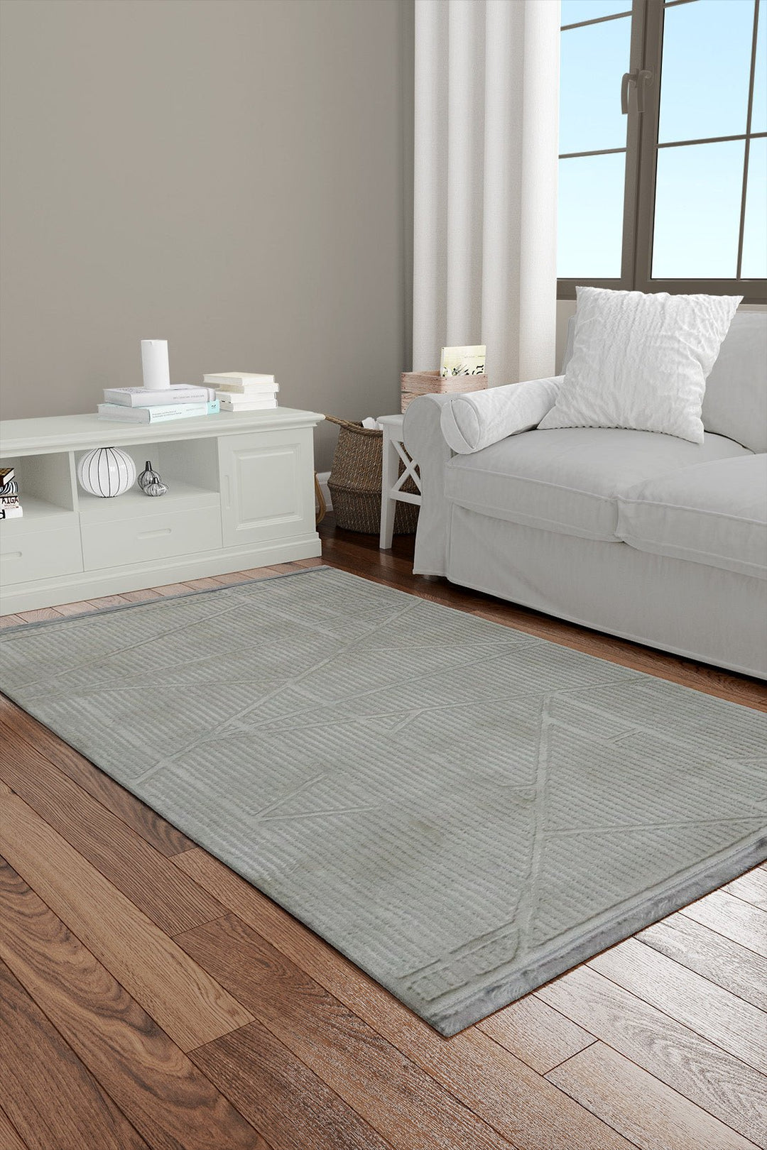 Turkish Modern Festival 1 Rug - 2.6 x 4.9 FT - Cream - Superior Comfort, Modern Style Accent Rugs - V Surfaces