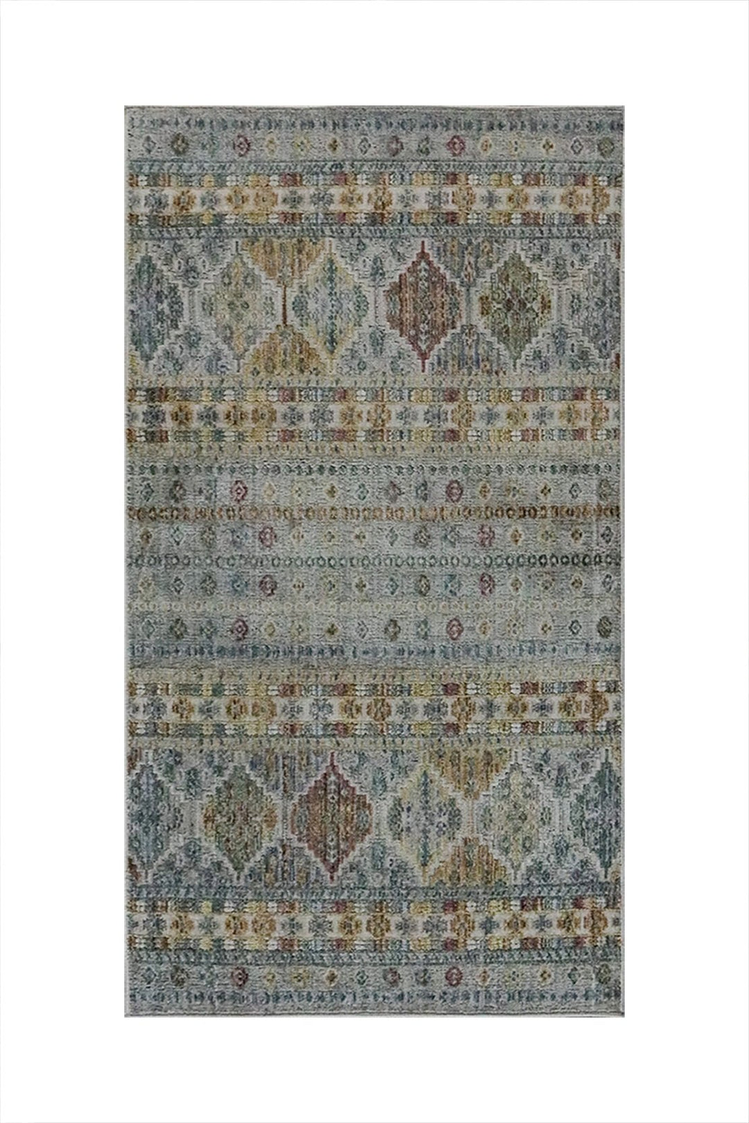 Turkish Modern Festival 1 Rug - 2.6 x 4.9 FT - Gray - Superior Comfort, Modern Style Accent Rugs - V Surfaces