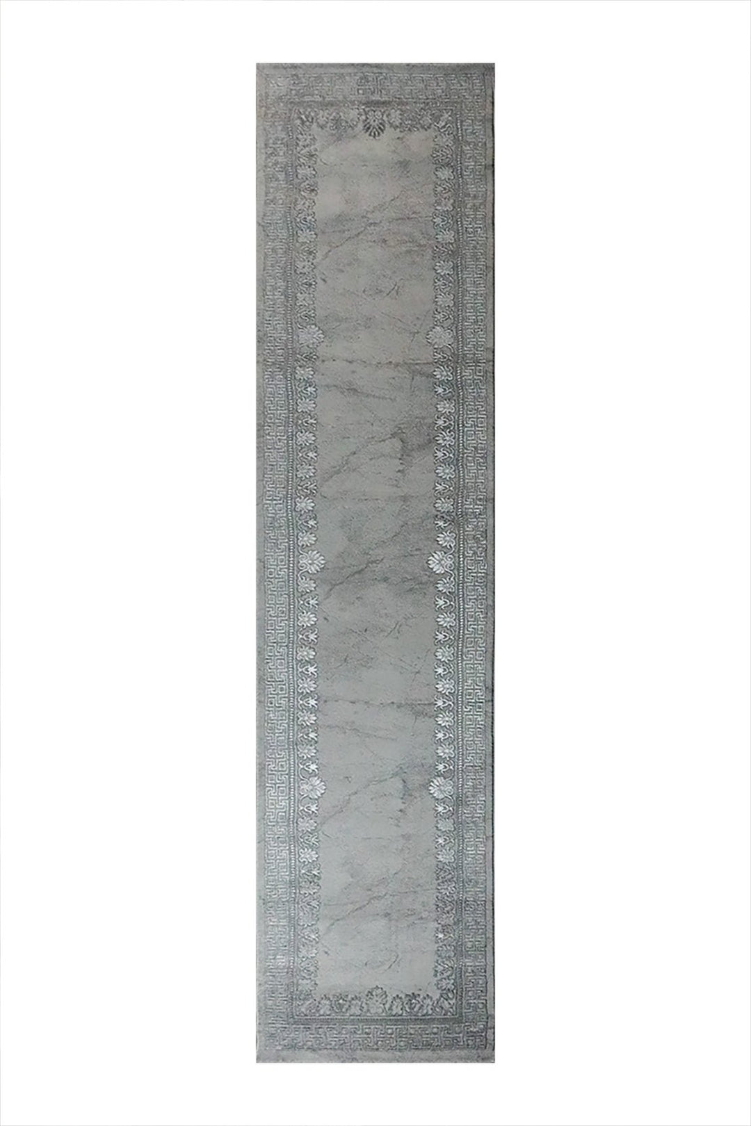 Turkish Modern Festival 1 Rug - 2.6 x 9.8 FT - Gray - Superior Comfort, Modern Style Accent Rugs - V Surfaces