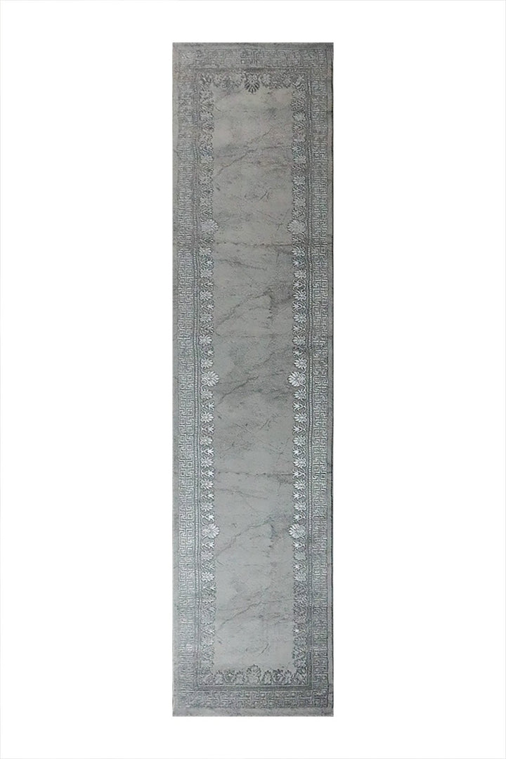 Turkish Modern Festival 1 Rug - 2.6 x 9.8 FT - Gray - Superior Comfort, Modern Style Accent Rugs - V Surfaces