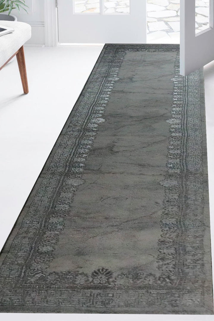 Turkish Modern Festival 1 Rug - 2.6 x 9.8 FT - Gray - Superior Comfort, Modern Style Accent Rugs - V Surfaces