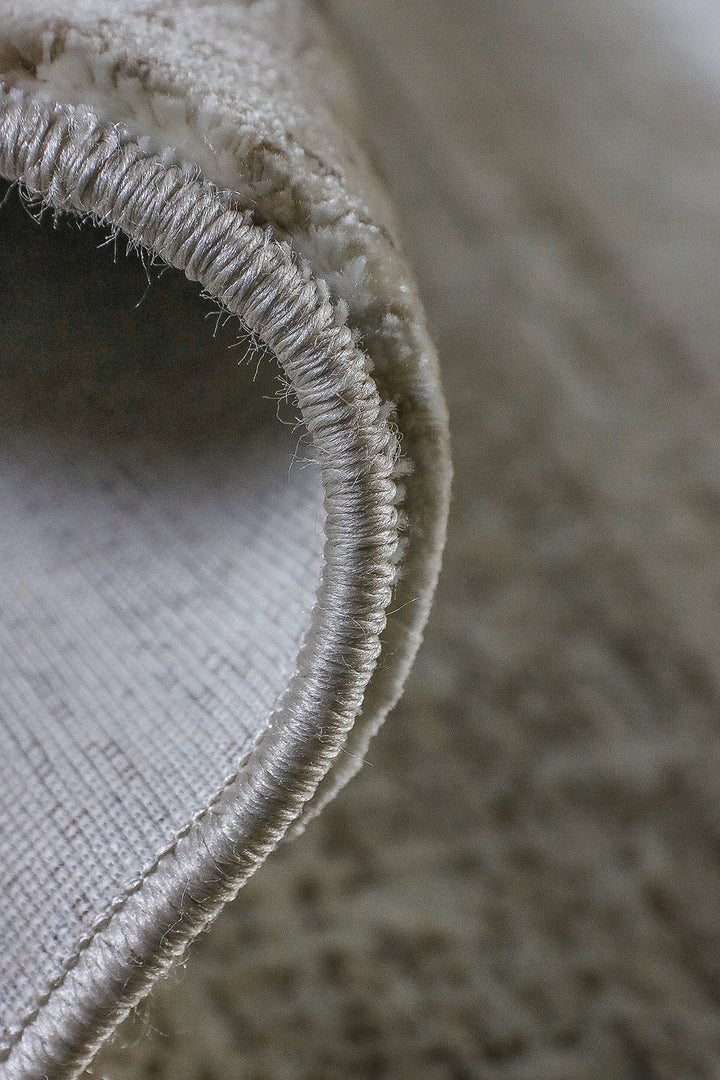 Turkish Modern Festival -1 Rug - 3.3 x 9.8 FT - Cream and Brown - Superior Comfort, Modern & Contemporary Style Accent Rugs - V Surfaces