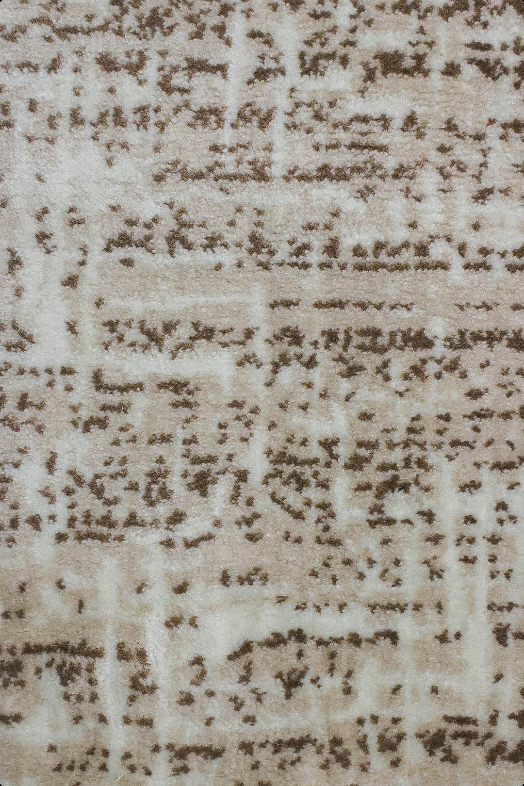 Turkish Modern Festival -1 Rug - 3.3 x 9.8 FT - Cream and Brown - Superior Comfort, Modern & Contemporary Style Accent Rugs - V Surfaces