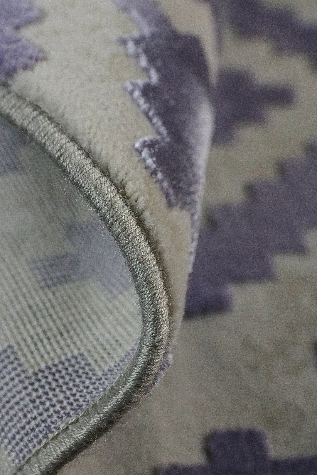 Turkish Modern Festival 1 Rug - 3.93 x 5.90 FT - Gray and Blue - Superior Comfort, Modern Style Accent Rugs - V Surfaces