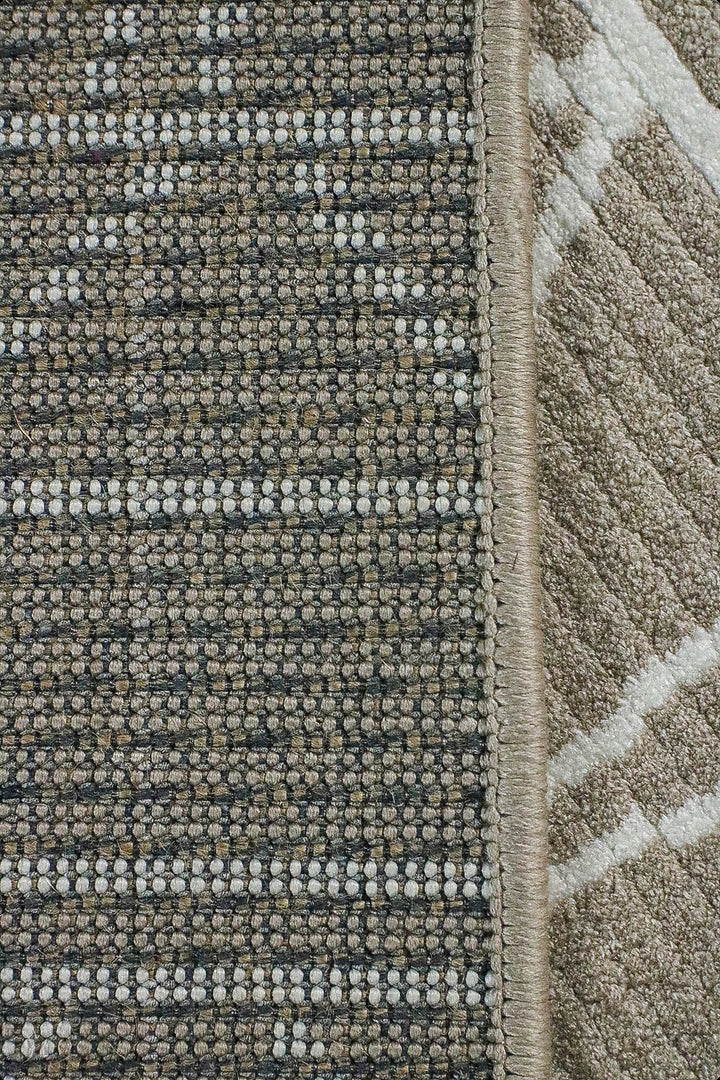 Turkish Modern Festival 1 Rug - 5.24 x 7.54 FT - Beige - Superior Comfort, Modern Style Accent Rugs - V Surfaces
