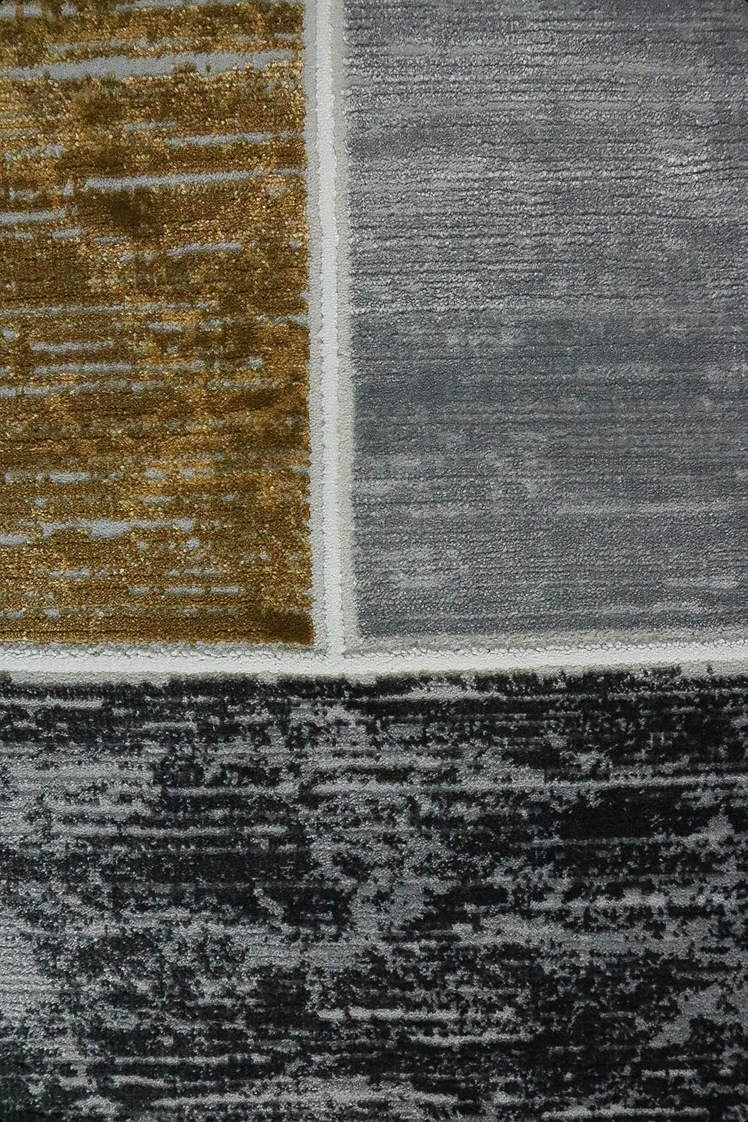 Turkish Modern Festival 1 Rug - 5.24 x 7.54 FT - Gray and Brown - Superior Comfort, Modern Style Accent Rugs - V Surfaces