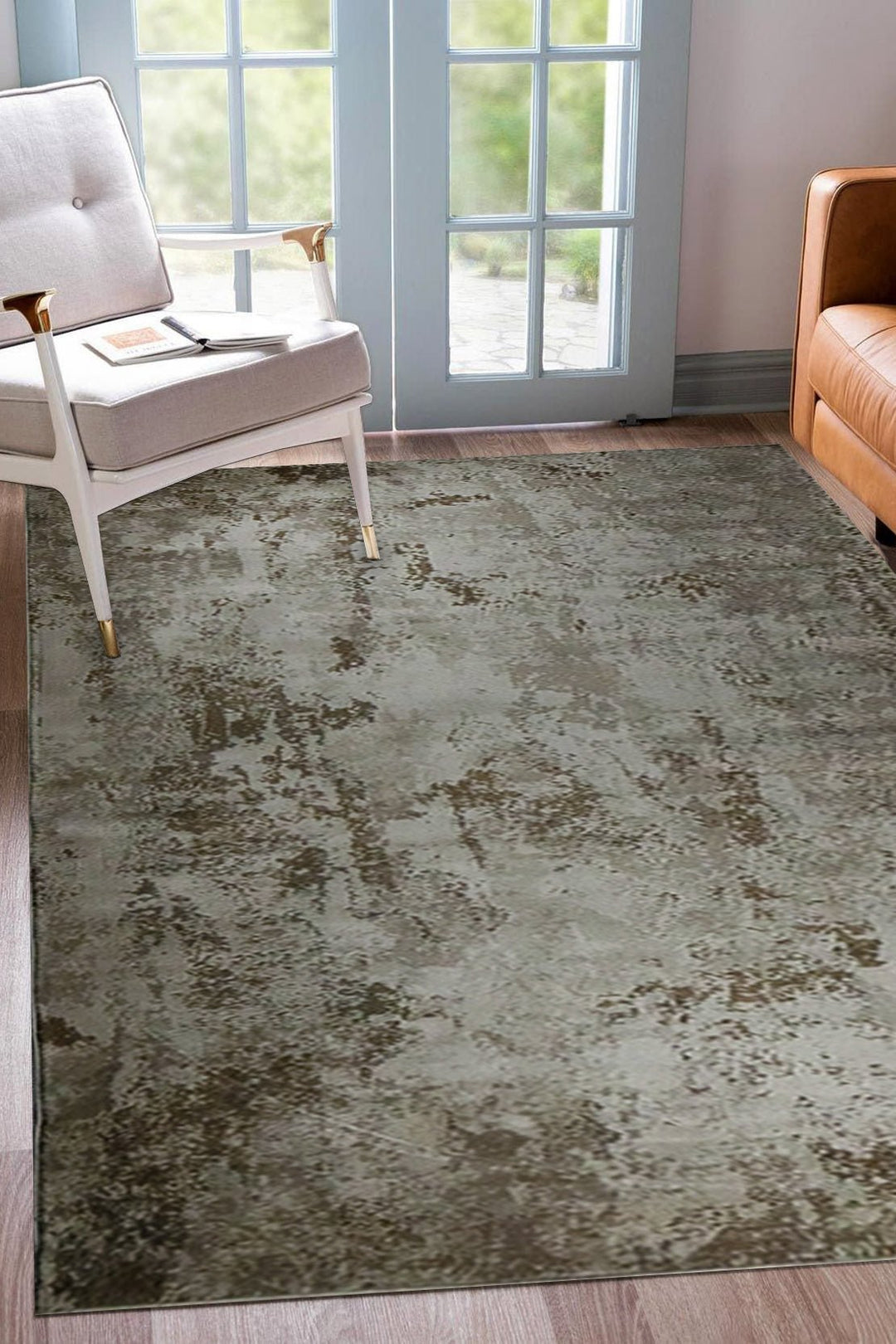 Turkish Modern Festival 1 Rug - 6.56 x 9.51 FT - Gray - Superior Comfort, Modern Style Accent Rugs - V Surfaces