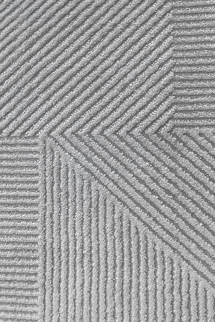 Turkish Modern Festival -1 Rug - 6.6 x 9.8 FT - White - Sleek and Minimalist for Chic Interiors - V Surfaces