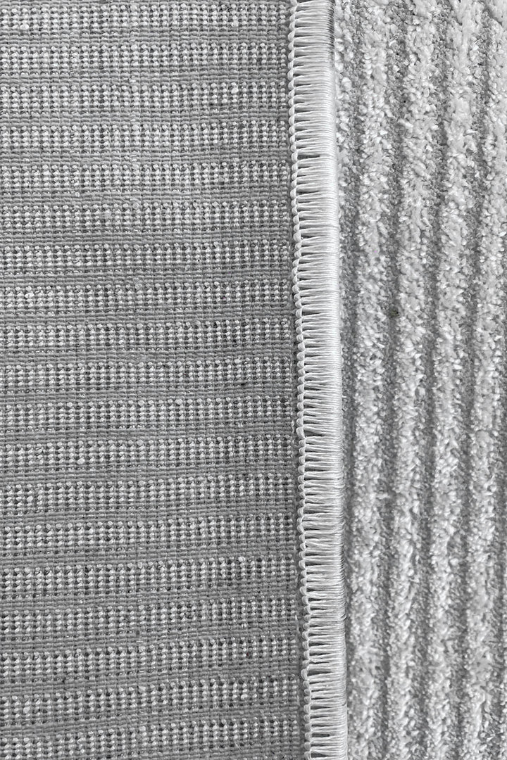 Turkish Modern Festival -1 Rug - 6.6 x 9.8 FT - White - Sleek and Minimalist for Chic Interiors - V Surfaces