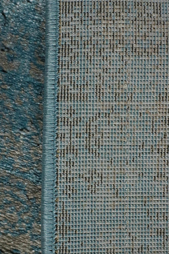 Turkish Modern Festival 2 Rug - 2.16 x 7.51 FT - Blue - Superior Comfort, Modern Style Accent Rugs - V Surfaces