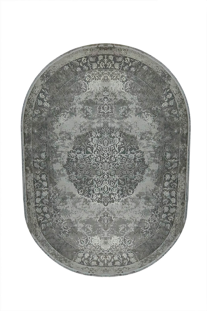 Turkish Modern Festival 2 Rug - 7.87 x 11.1 FT - Gray - Superior Comfort, Modern Style Accent Rugs - V Surfaces