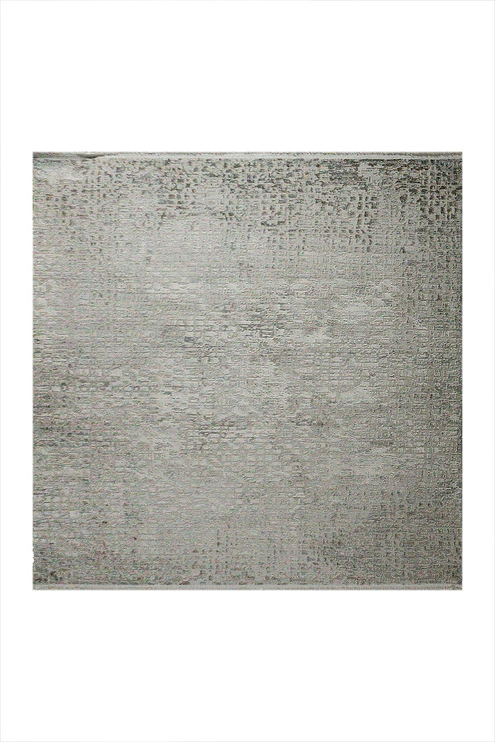 Turkish Modern Festival Viscos Rug - 6.5 x 6.5 FT - Beige - Sleek and Minimalist for Chic Interiors - V Surfaces