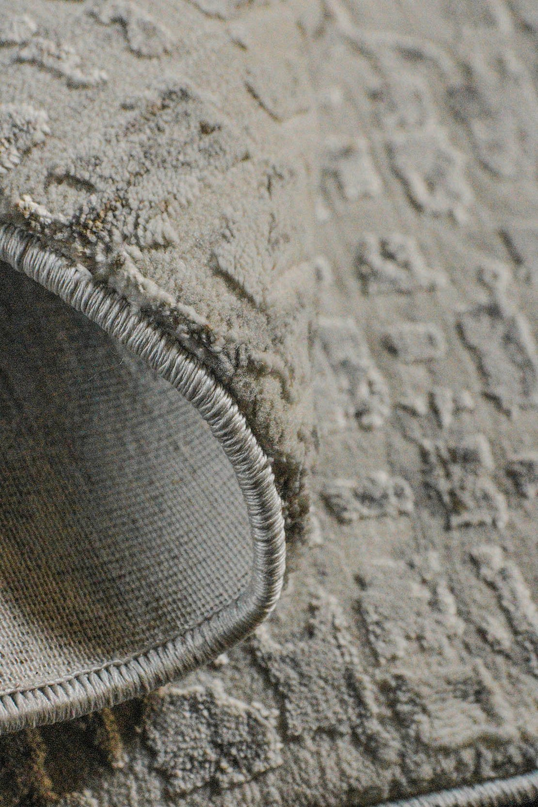 Turkish Modern Festival Viscos Rug - 6.5 x 6.5 FT - Beige - Sleek and Minimalist for Chic Interiors - V Surfaces