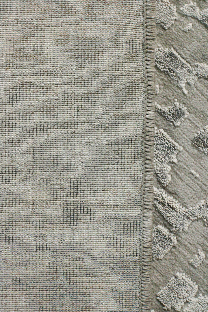 Turkish Modern Festival Viscos Rug - 6.5 x 6.5 FT - Beige - Sleek and Minimalist for Chic Interiors - V Surfaces