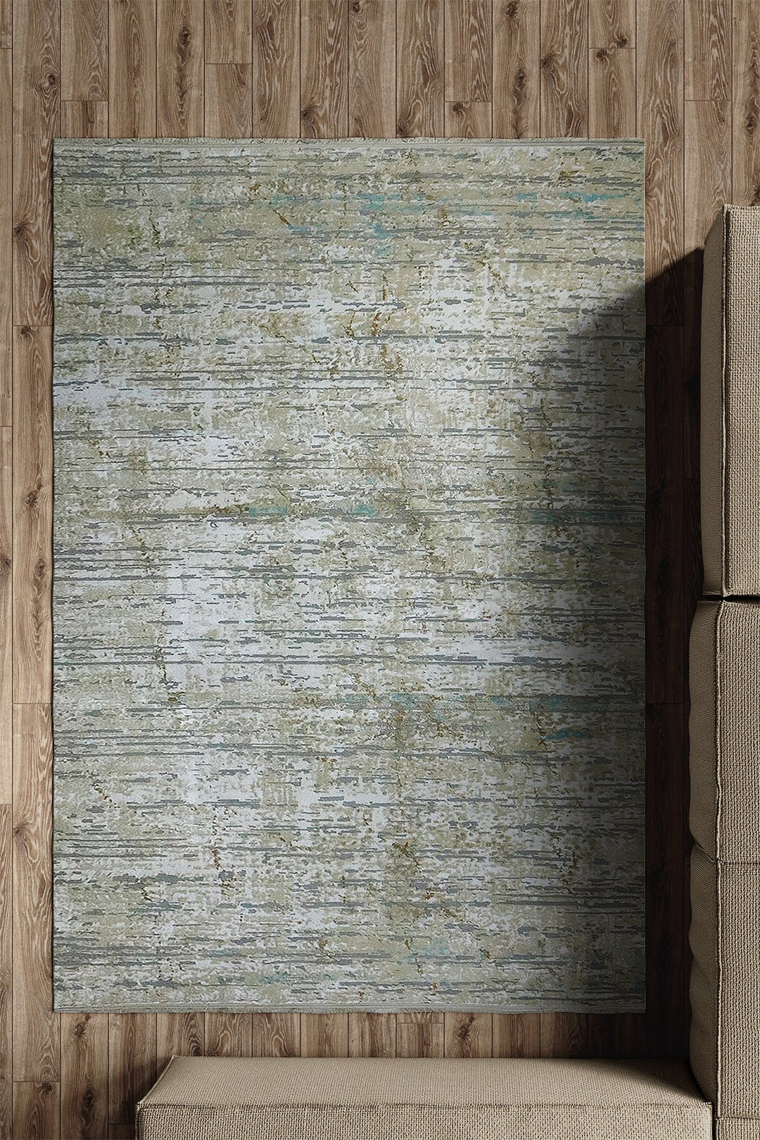 Turkish Modern Rug - 5.6 x 7.9 FT - Rug Festival 1, Brown - Superior Comfort, Modern & Contemporary Style Accent Rugs - V Surfaces