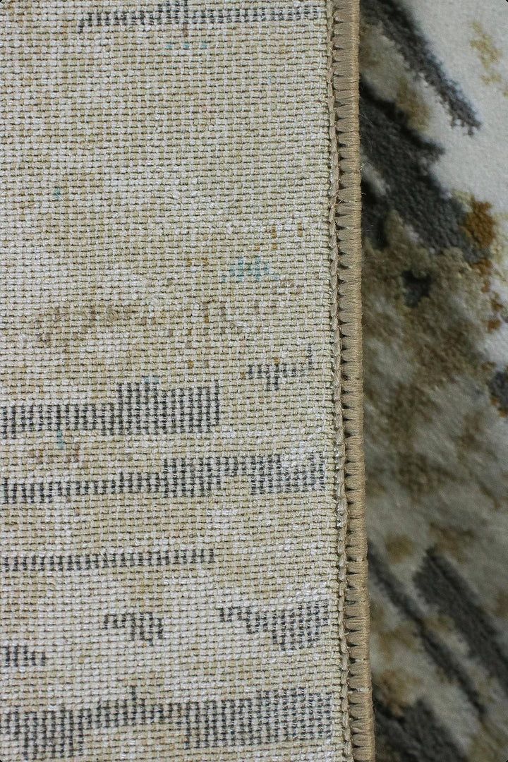 Turkish Modern Rug - 5.6 x 7.9 FT - Rug Festival 1, Brown - Superior Comfort, Modern & Contemporary Style Accent Rugs - V Surfaces