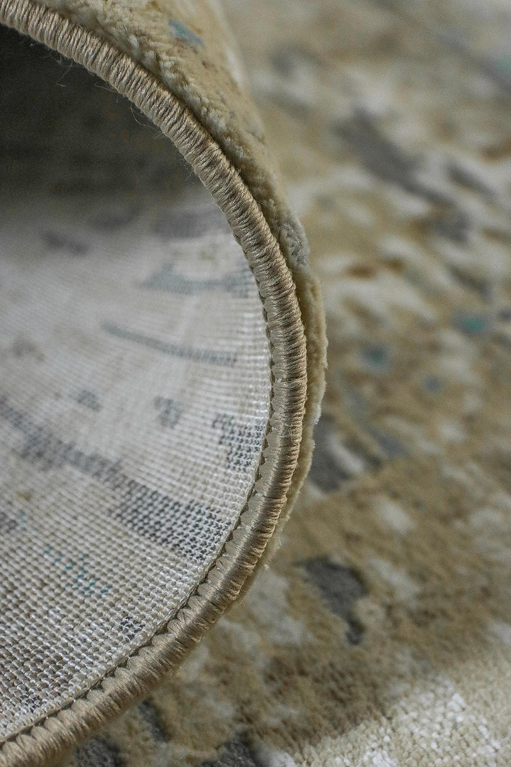 Turkish Modern Rug - 5.6 x 7.9 FT - Rug Festival 1, Brown - Superior Comfort, Modern & Contemporary Style Accent Rugs - V Surfaces