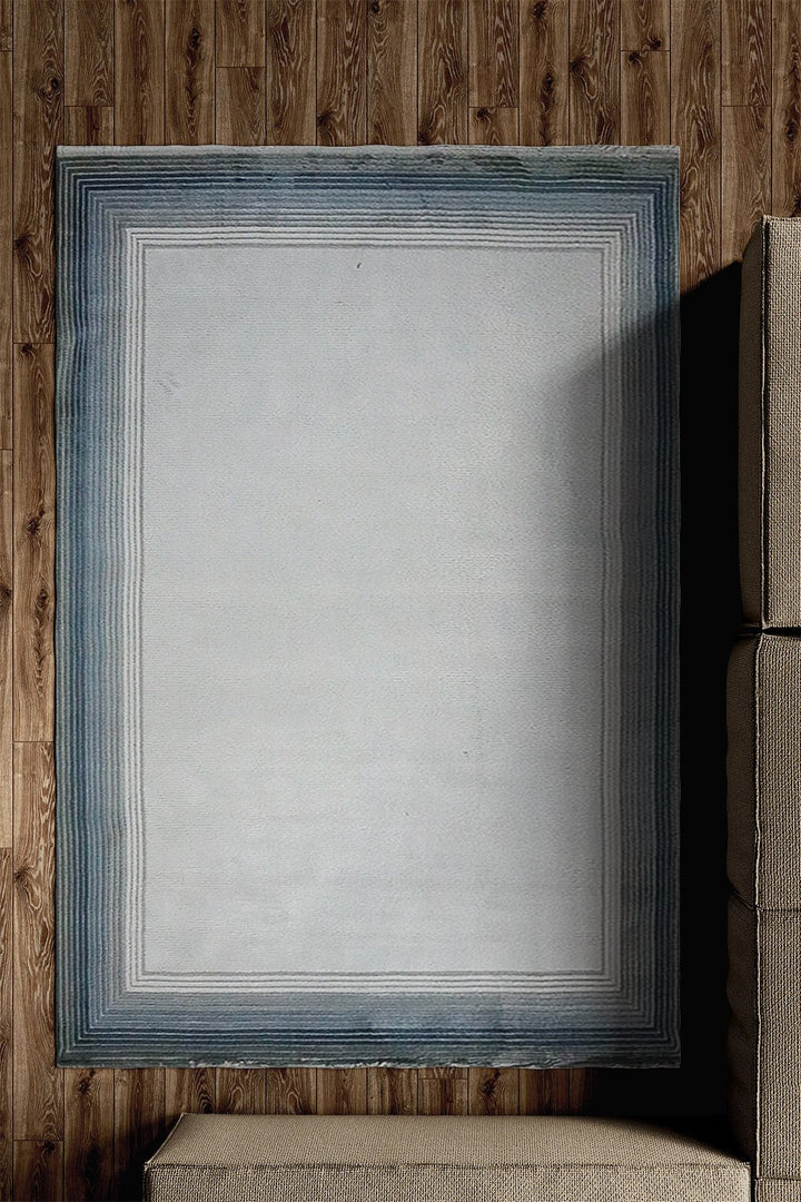 Turkish Modern Sunrise Rug - 5.24 x 7.54 FT - Gray - Superior Comfort, Modern Style Accent Rugs - V Surfaces