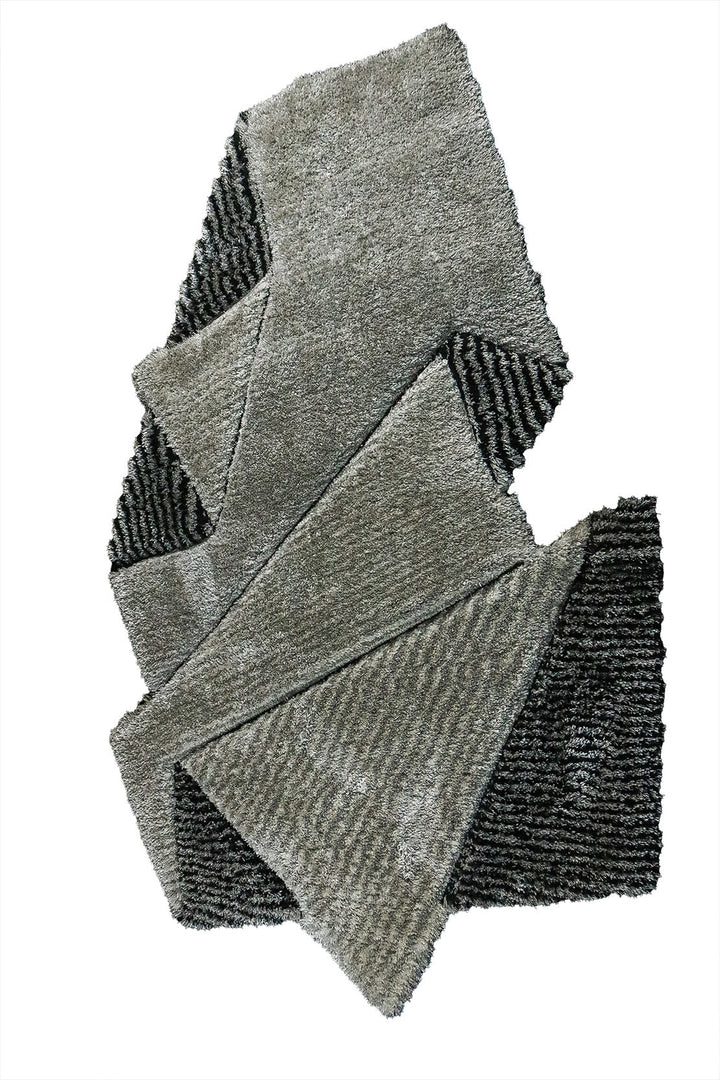 Turkish Plush and Soft Fashion Shaggy Rug - 4.92 x 7.38 FT - Beige - Fluffy Furry Floor Decor Shaggy Rug - V Surfaces