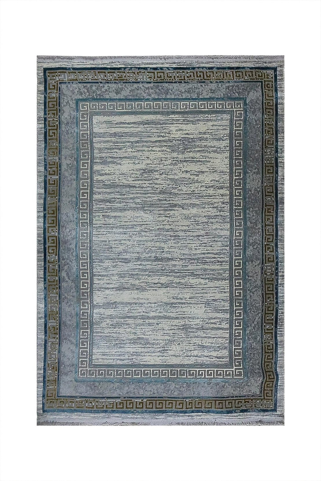 Turkish Premium and Modern Rug - 3.9 x 5.9 FT - Gray - Voyage Rug - Superior Comfort Elegant and Luxary Style Accent - V Surfaces