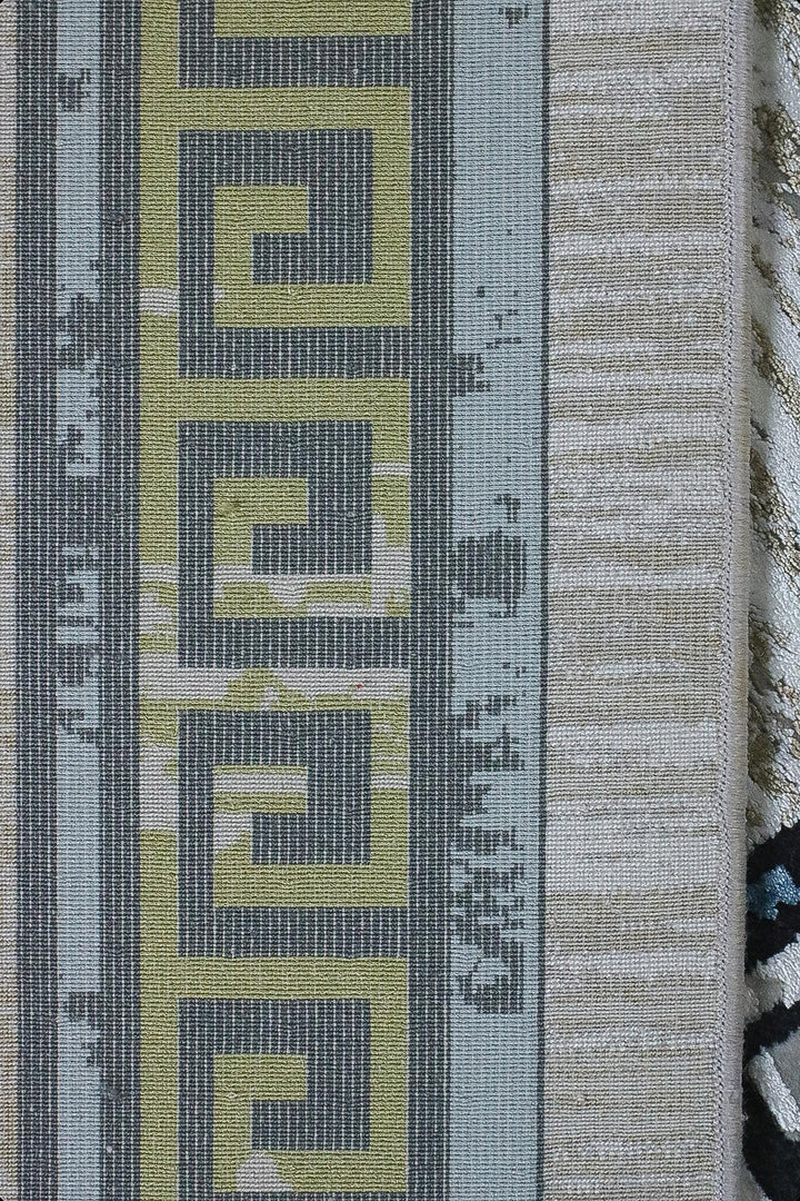 Turkish Premium and Modern Rug - 5.3 x 7.5 FT - Beige - Voyage Rug - Superior Comfort Elegant and Luxary Style Accent - V Surfaces