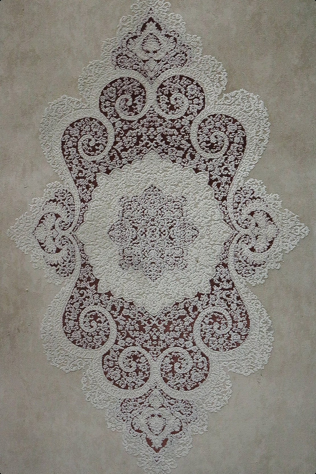 Turkish Premium and Modern Voyage Rug - 3.28 x 6.56 FT - Beige - Superior Comfort Elegant and Luxary Style Accent - V Surfaces