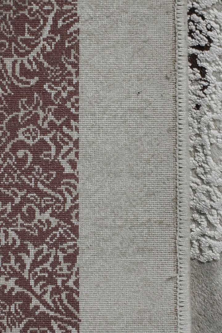 Turkish Premium and Modern Voyage Rug - 3.28 x 6.56 FT - Beige - Superior Comfort Elegant and Luxary Style Accent - V Surfaces