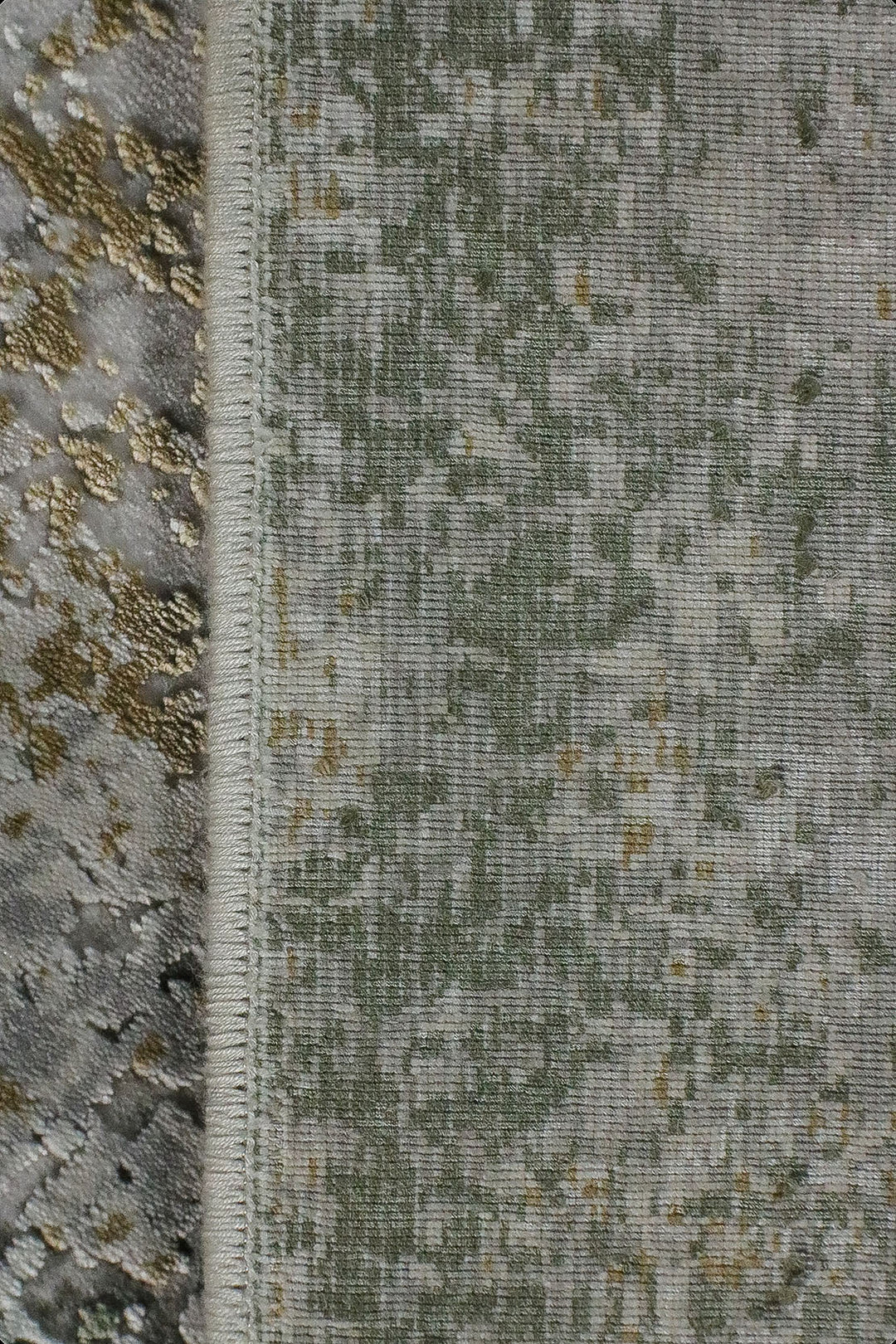 Turkish Premium and Modern Voyage Rug - 3.28 x 6.56 FT - Green - Superior Comfort Elegant and Luxary Style Accent - V Surfaces