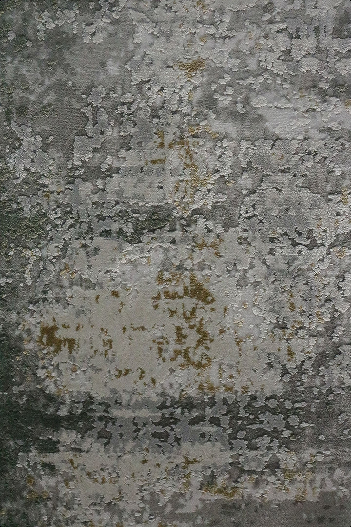 Turkish Premium and Modern Voyage Rug - 3.28 x 6.56 FT - Green - Superior Comfort Elegant and Luxary Style Accent - V Surfaces