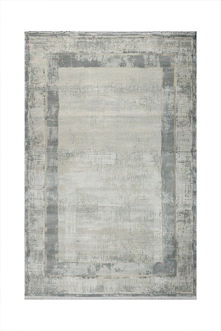 Turkish Premium Rug - 5.3 x 7.5 FT - Gray, Superior Comfort Rug Sunrise - V Surfaces