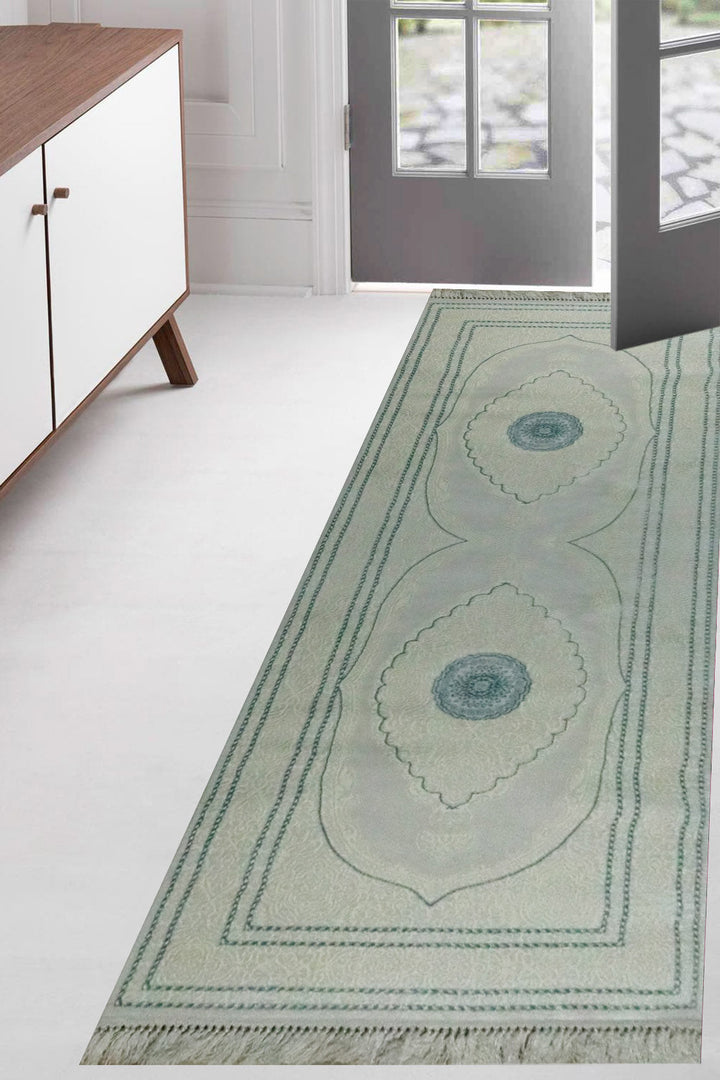 Turkish Rug Festival - 1 - 3.3 x 9.0 FT - Cream - V Surfaces