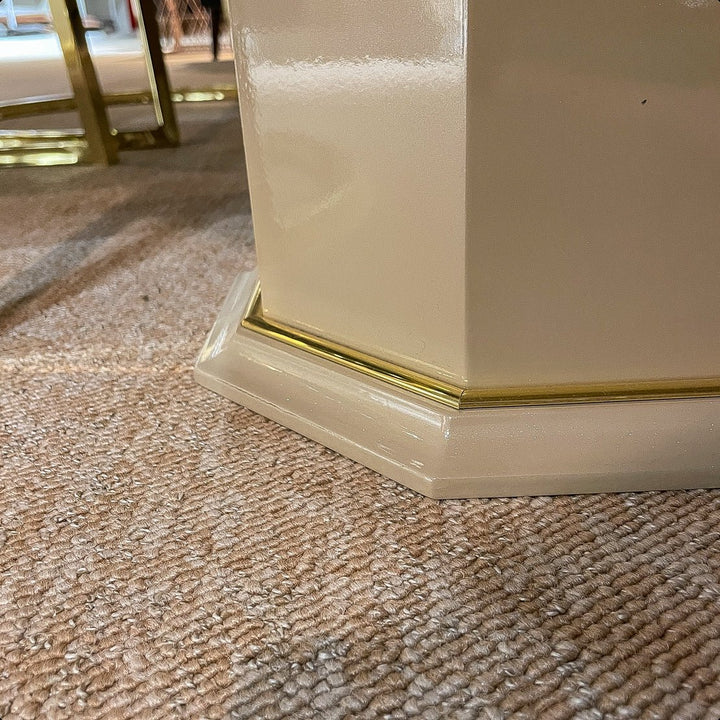 Turkish Sena Dining Table with Fabric Chairs, (Dining Table + 6 Chairs) - V Surfaces