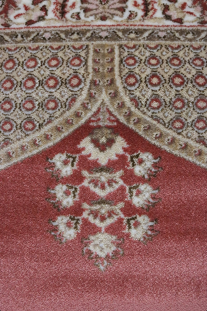 Turkish Style Acrylic Sajjadeh Prayers Mat - Maroon- Soft, Durable, and Easy to Clean - V Surfaces