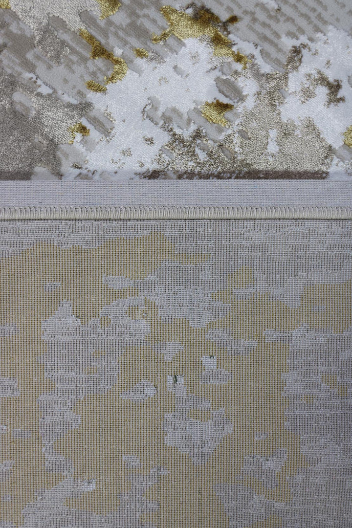 Turkish Modern Festival 1 Rug - 5.2 x 7.5 Ft - Beige - Superior Comfort, Modern Style Accent Rugs