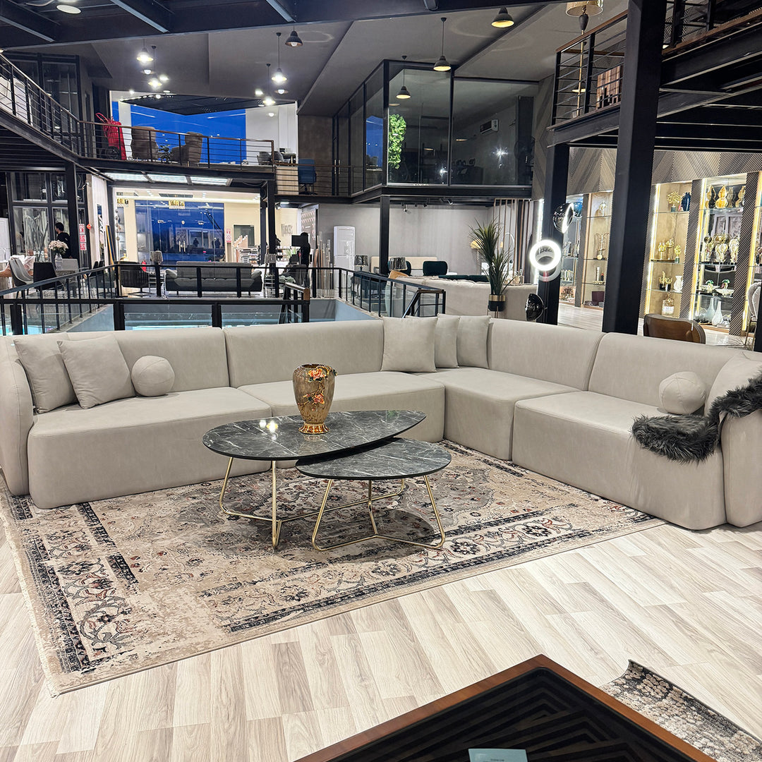 Bracket 8 seater Corner Sofa
