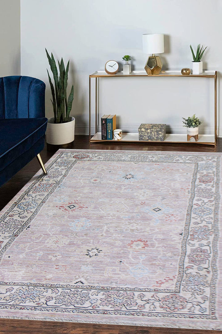 Premium Quality Turkish Antia Rug - 6.6 x 9.4 FT - Resilient Construction for Long-Lasting Use
