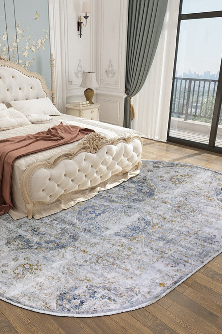 Turkish Modern Festival WD Oval Rug - 9.2 x 15.7 FT - Luxurious Woven Masterpiece 50% Off!