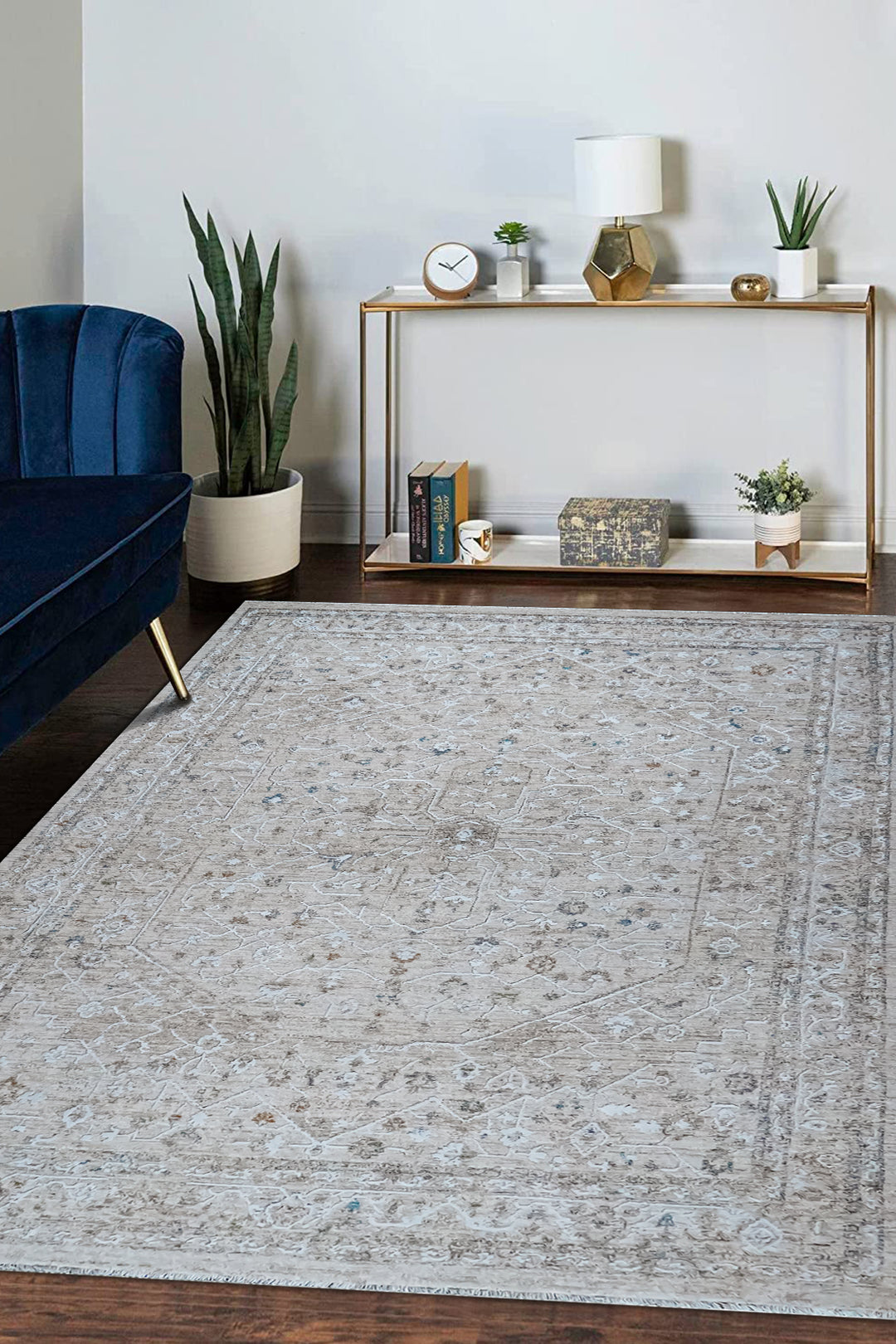 Turkish Modern <strong>Woolly</strong> - 1 Rug - Beige
