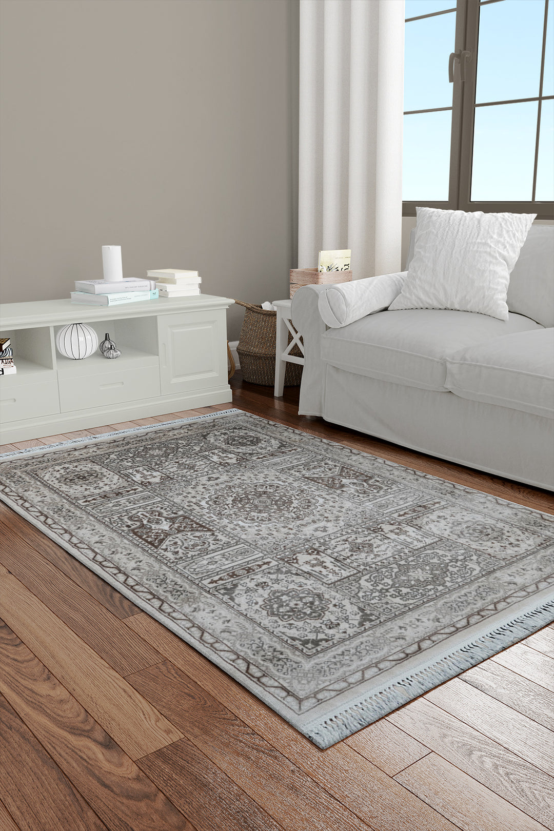 Turkish Shirazy Rug - Cream