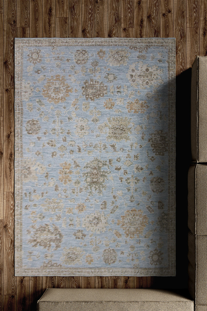 Turkish Modern <strong>Festival</strong> Plus Rug - Blue