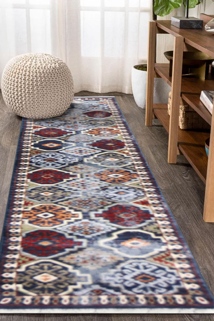 Turkish Modern Festival - 1 Rug - 2 x 7.7 FT - Superior Comfort, Modern Style Accent Rugs