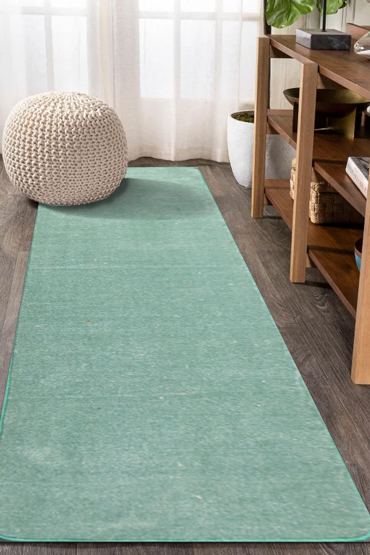 Masqat Rug  3220 EZ L.GREEN - 3 x 8  FT - Soft, Durable, and Easy to Clean