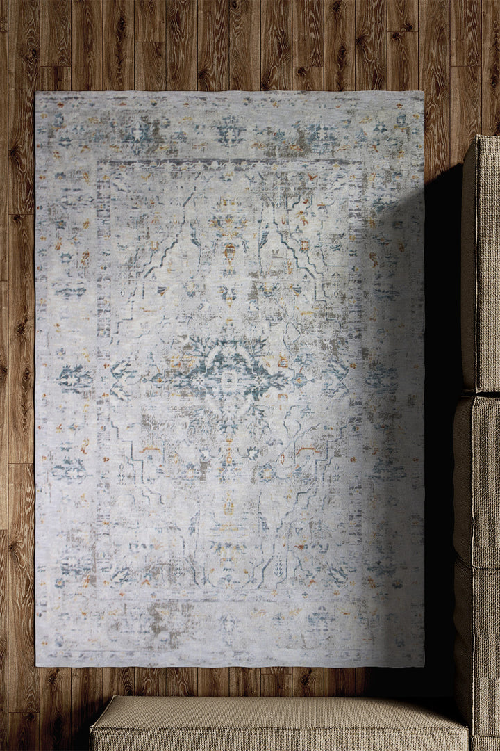 Turkish Modern Festival Plus Rug - 5.2 x 7.5 Ft - Cream - Superior Comfort, Modern Style Accent Rugs