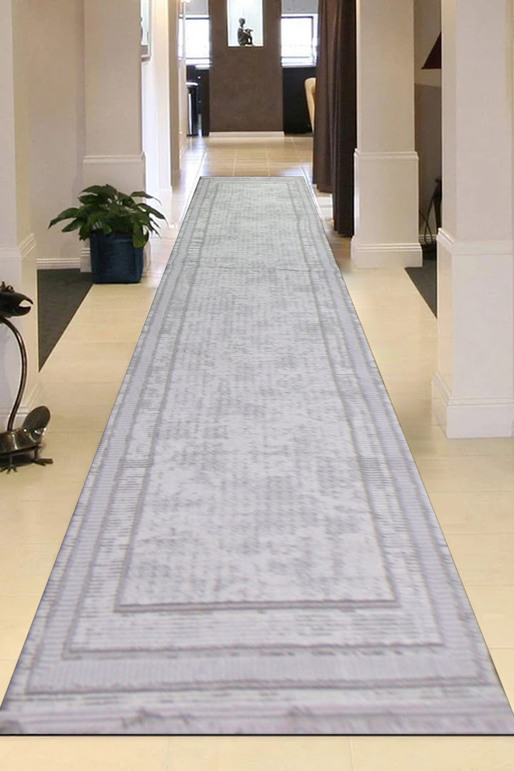 Turkish Modern Festival Acrylic Rug - 2.6 x 9.8 FT - Luxurious Woven Masterpiece 50% Off!