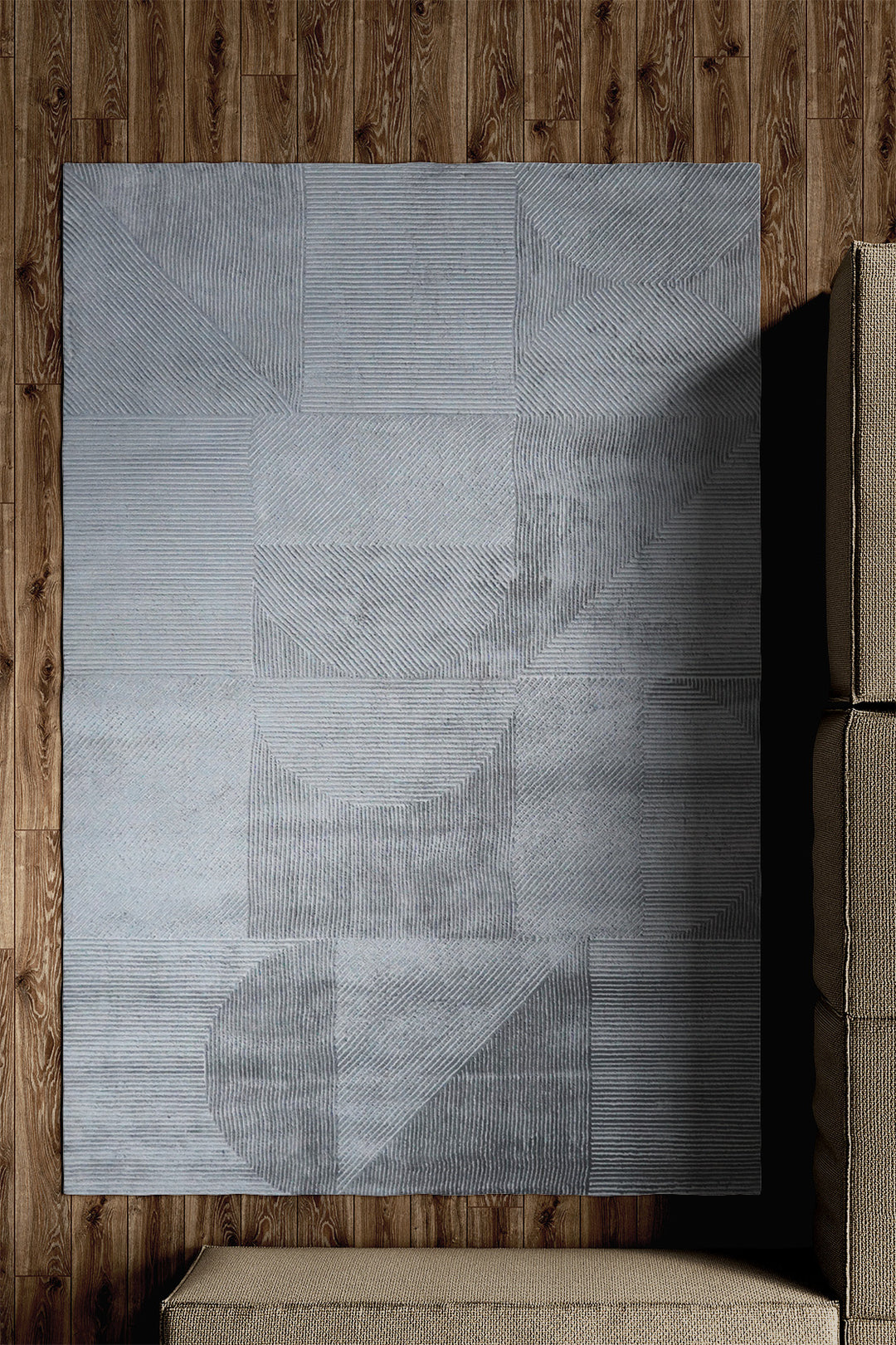 Turkish Modern Festival WD Rug - Gray