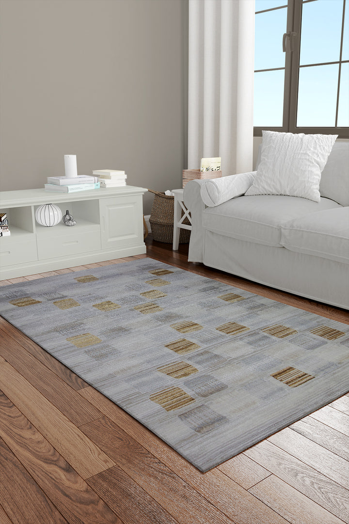 Turkish Modern Expression Rug - 4.1 x 5.6 FT - Superior Comfort, Modern Style Accent Rugs